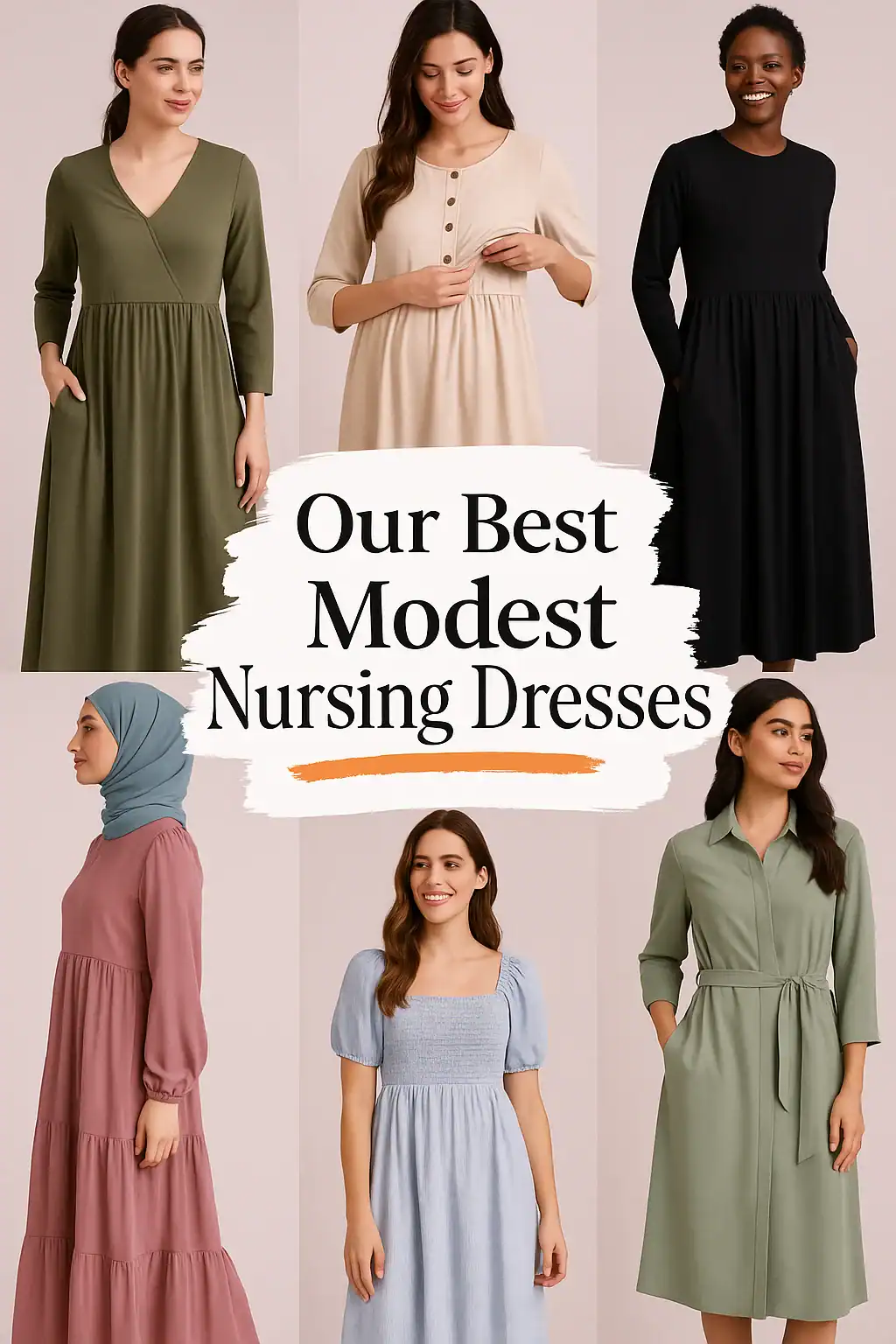 Modest Nursing Dresses