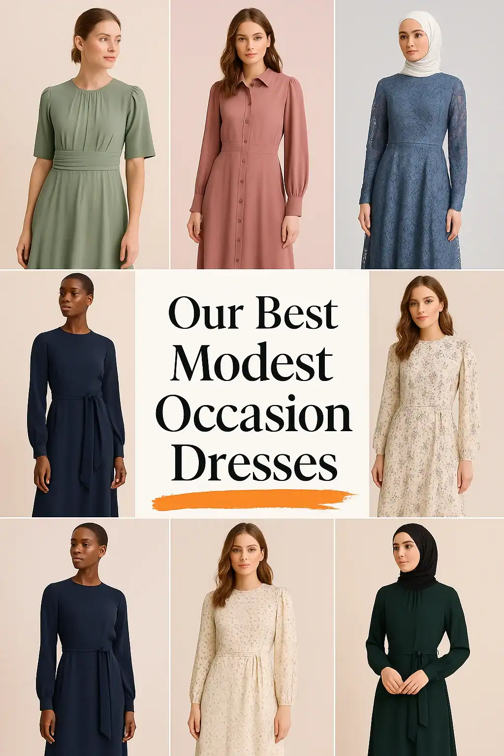 Modest Occasion Dresses
