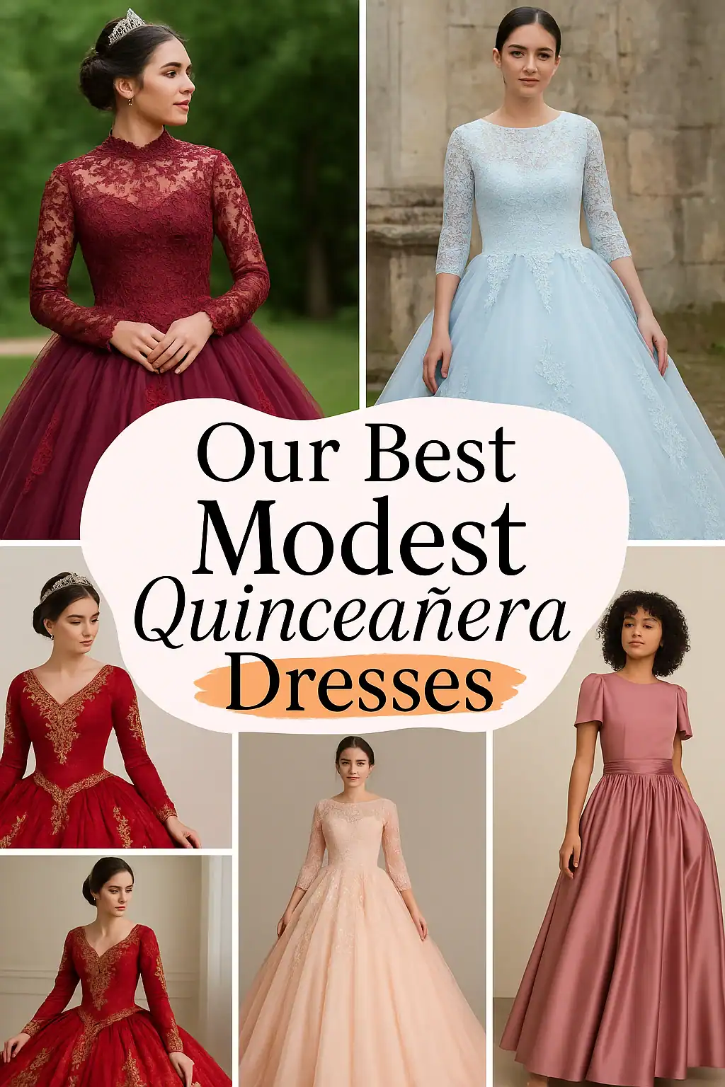 Modest Quinceanera Dresses