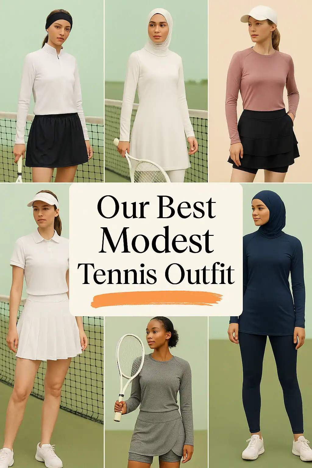 Modest Tennis Outfit