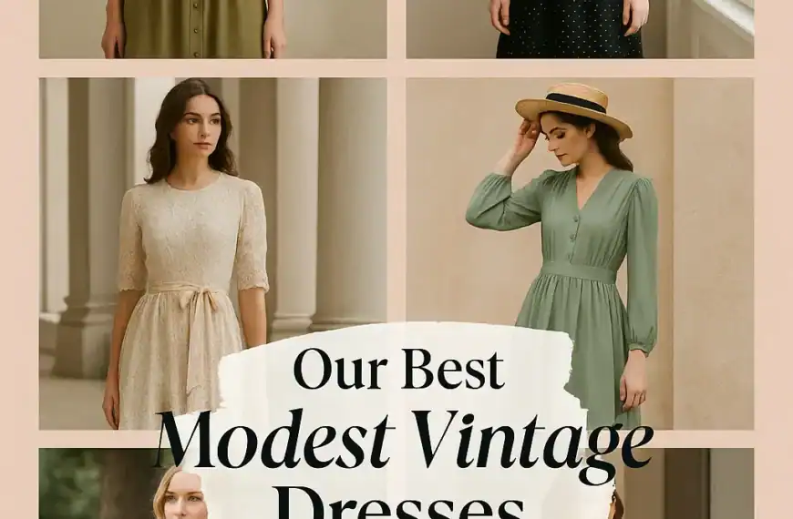 Modest Vintage Dresses: Browse Our Top 10 Picks