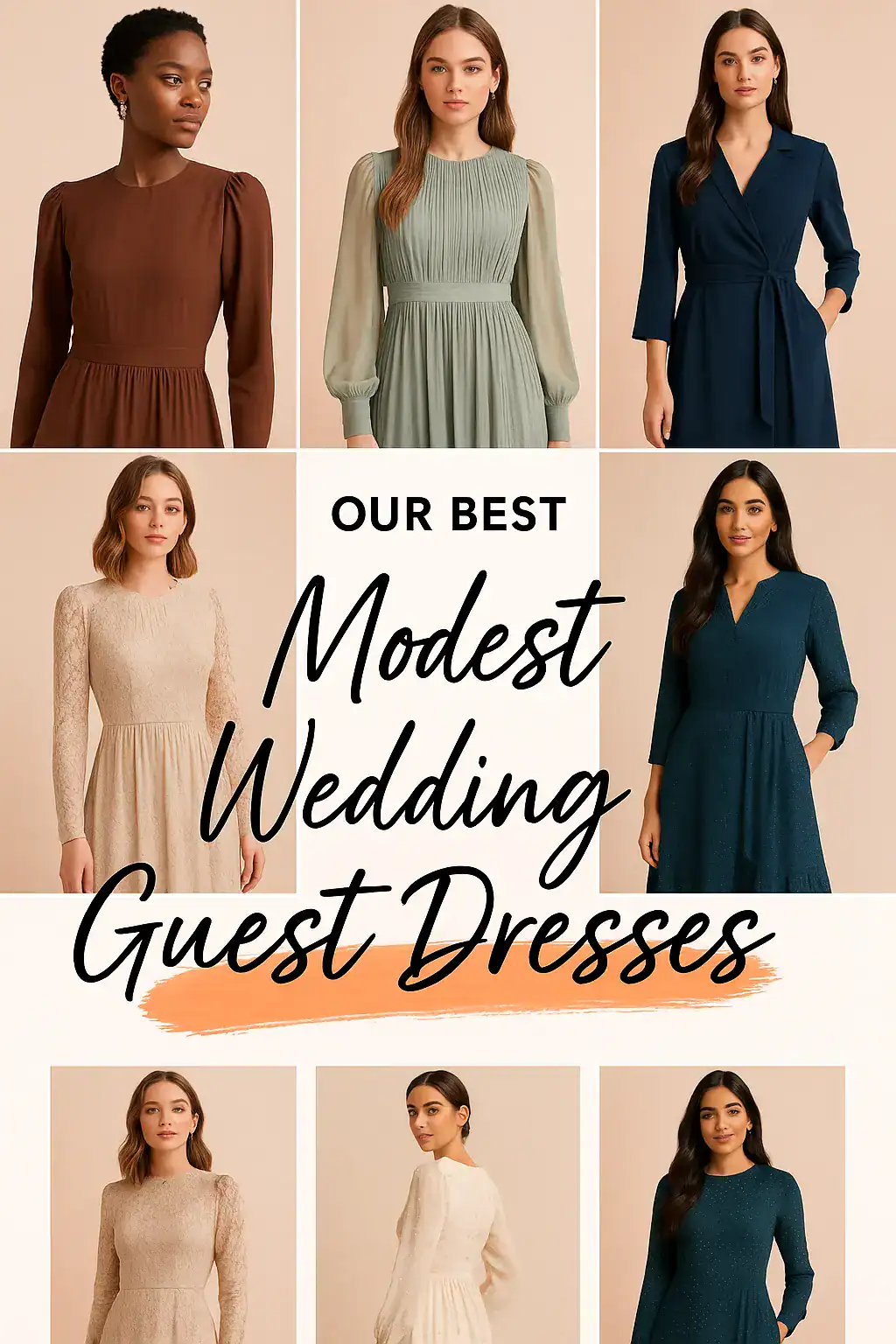 Modest Wedding Guest Dresses