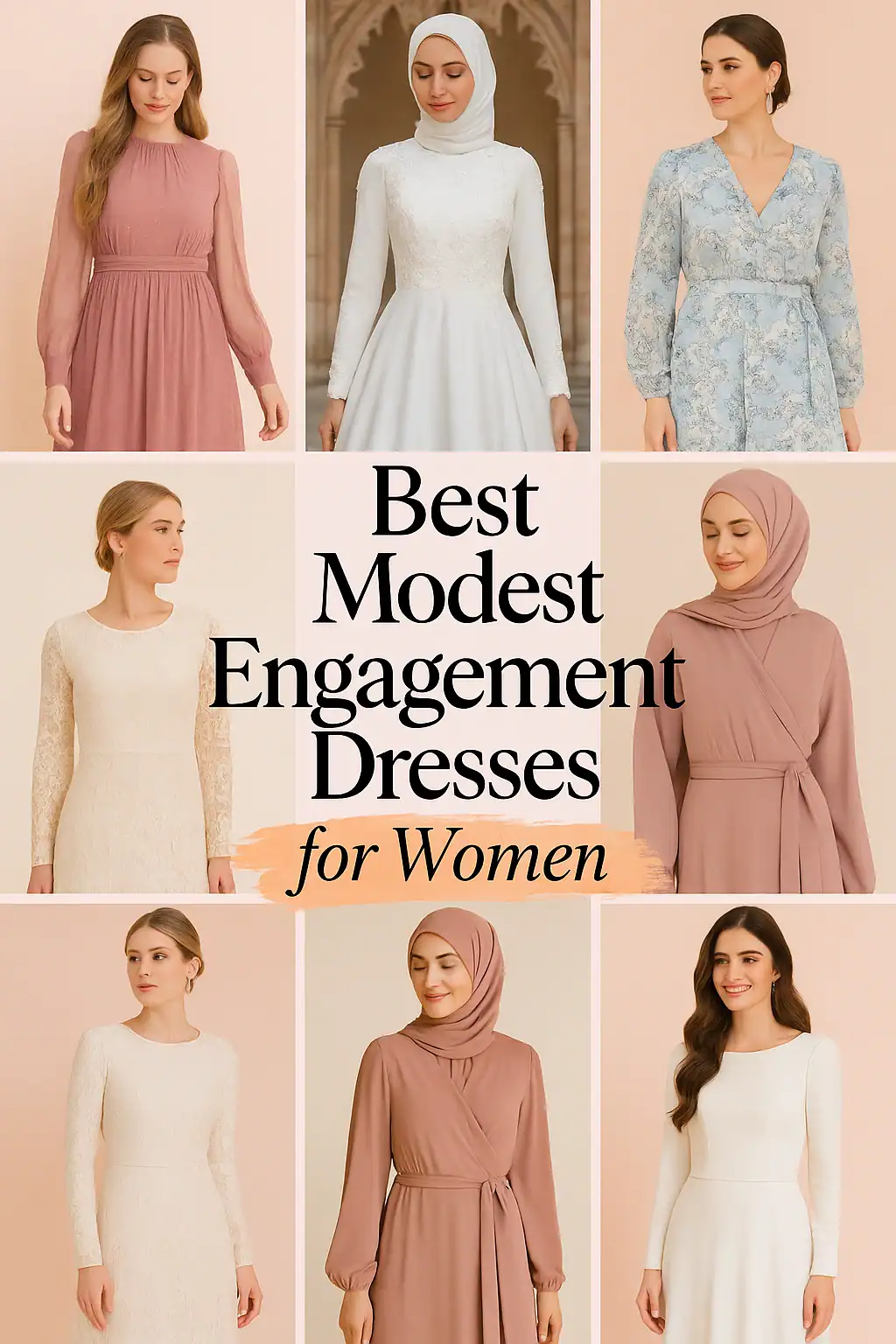 Modest Engagement Dresses