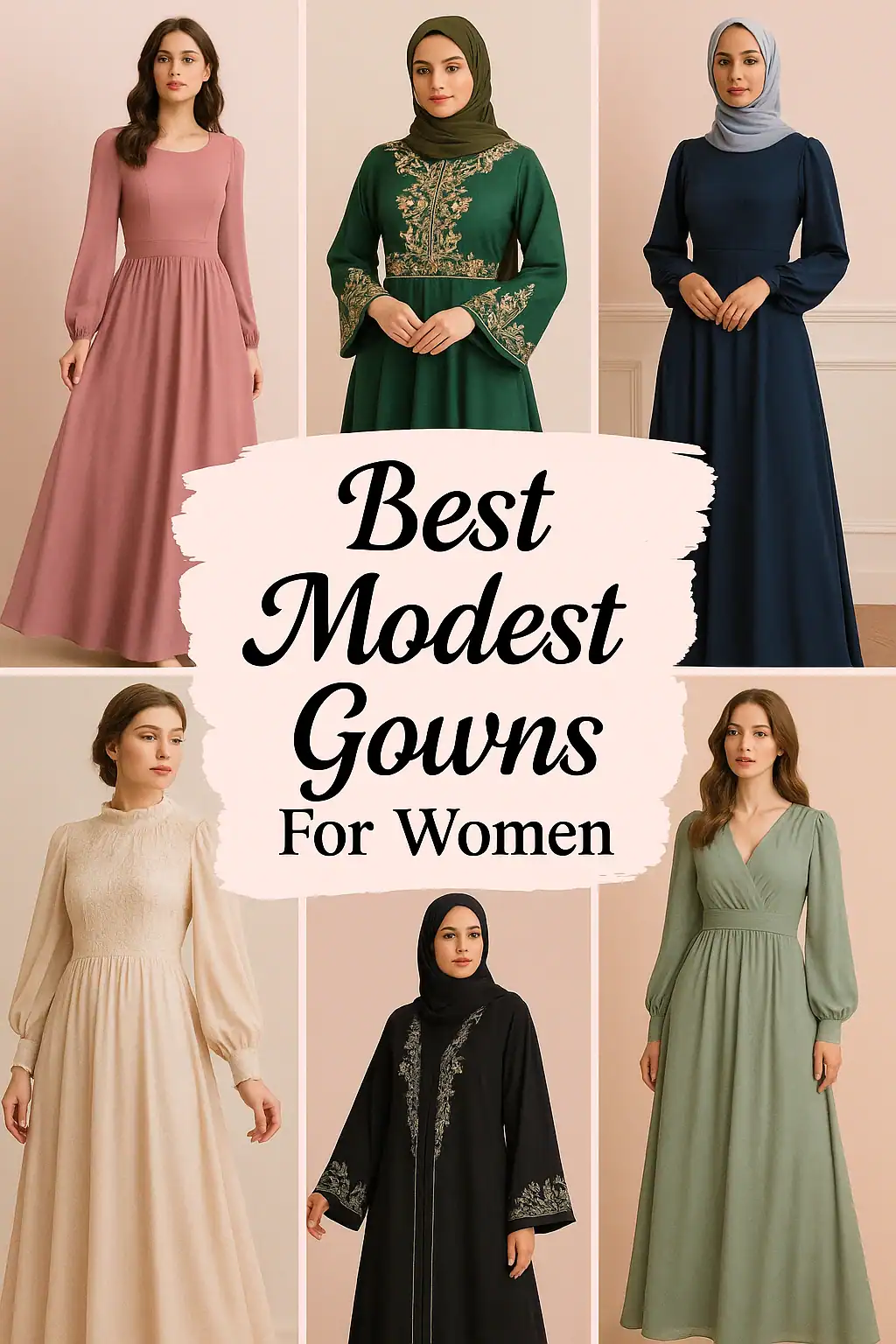 modest gowns