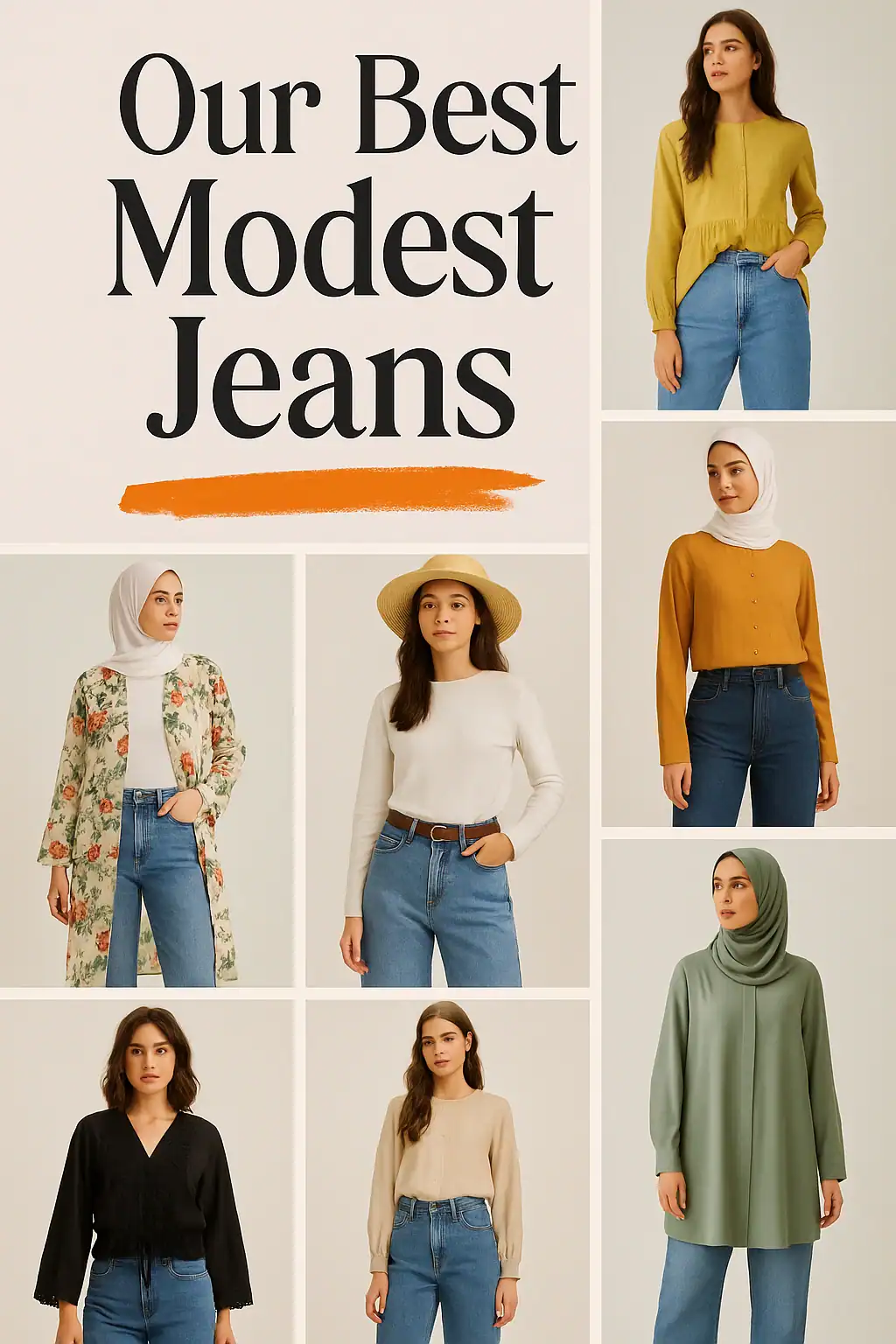 modest jeans
