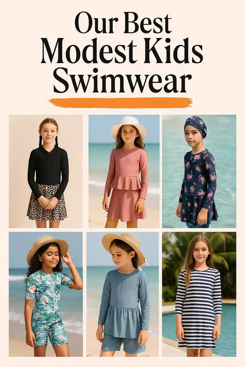 Modest Kids Swimwear