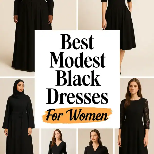 Browse Our Top 10 Modest Black Dress