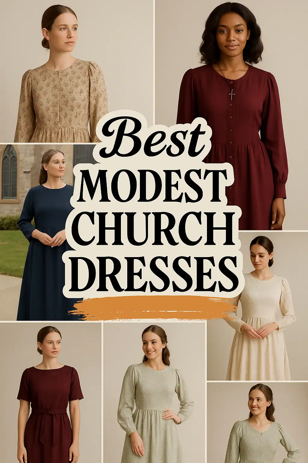 Modest Church Dresses