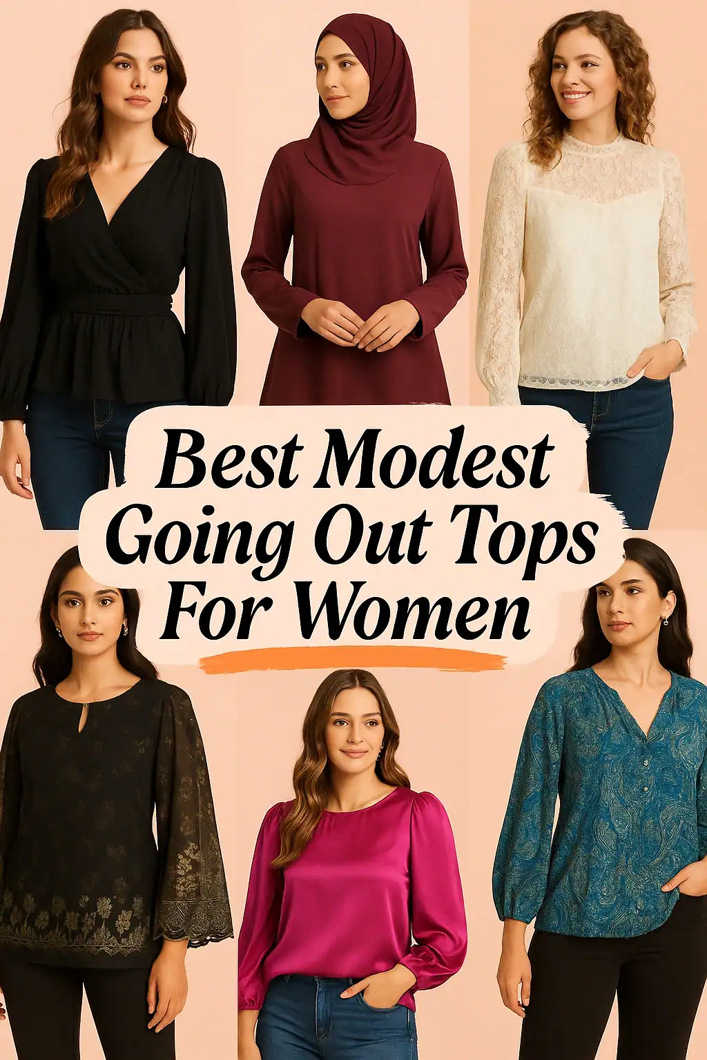 Modest Going Out Tops