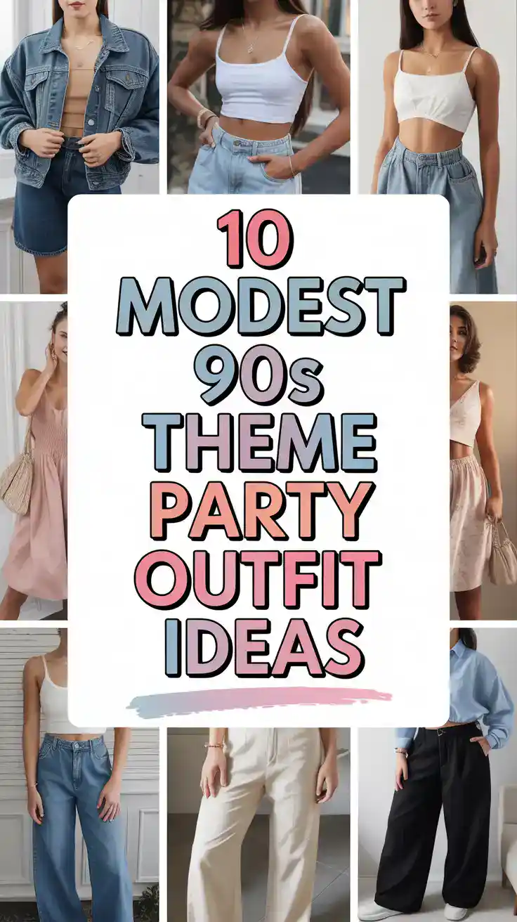 90s Theme Party Outfit