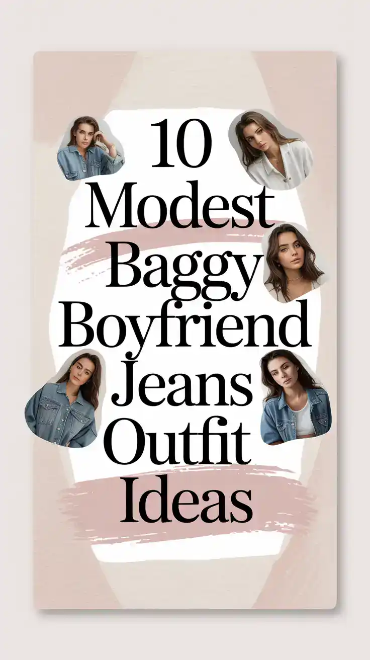 Baggy Boyfriend Jeans Outfit