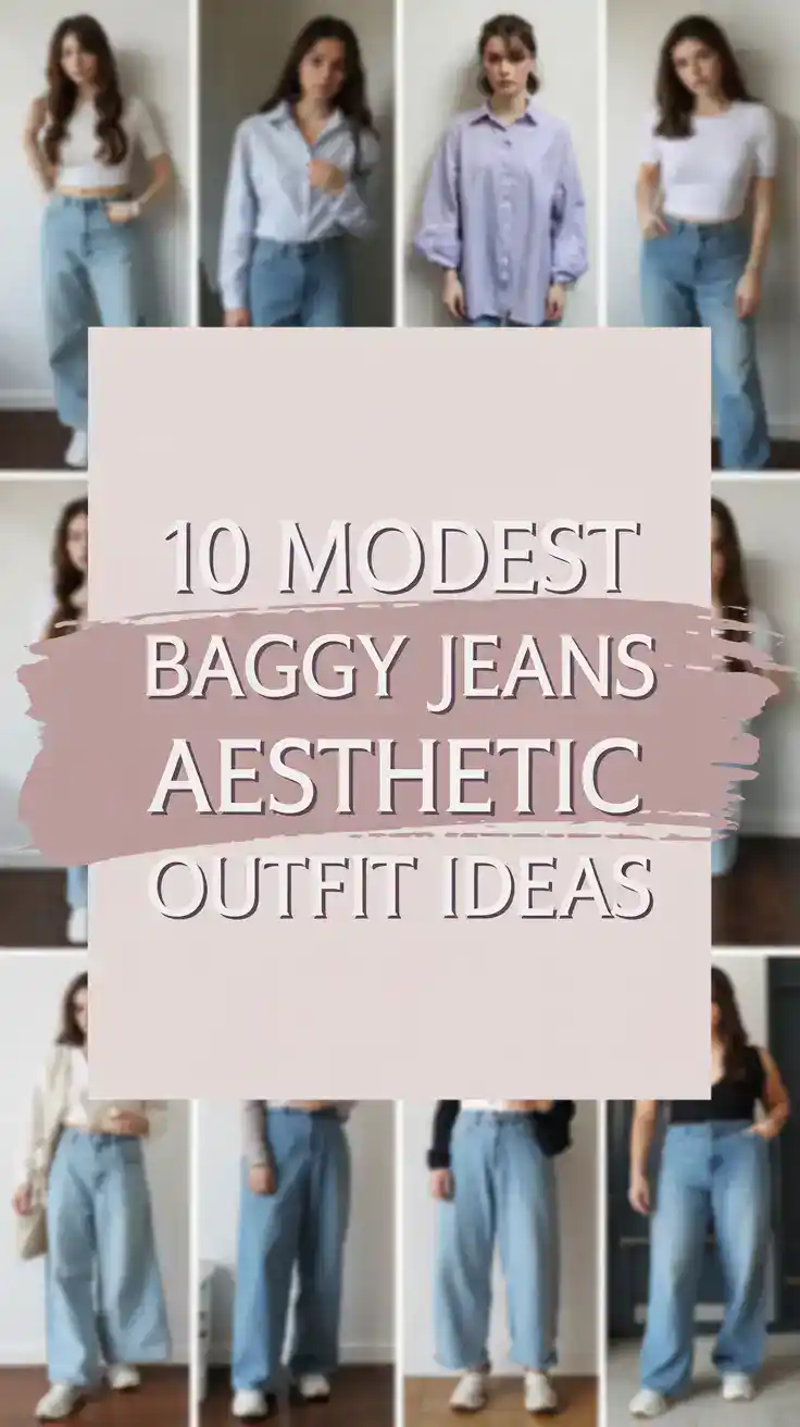 Baggy Jeans Aesthetic Outfit