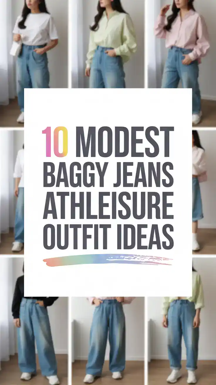 Baggy Jeans Athleisure Outfit