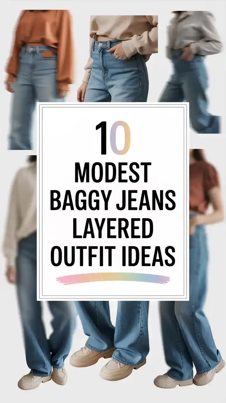 Baggy Jeans Layered Outfit