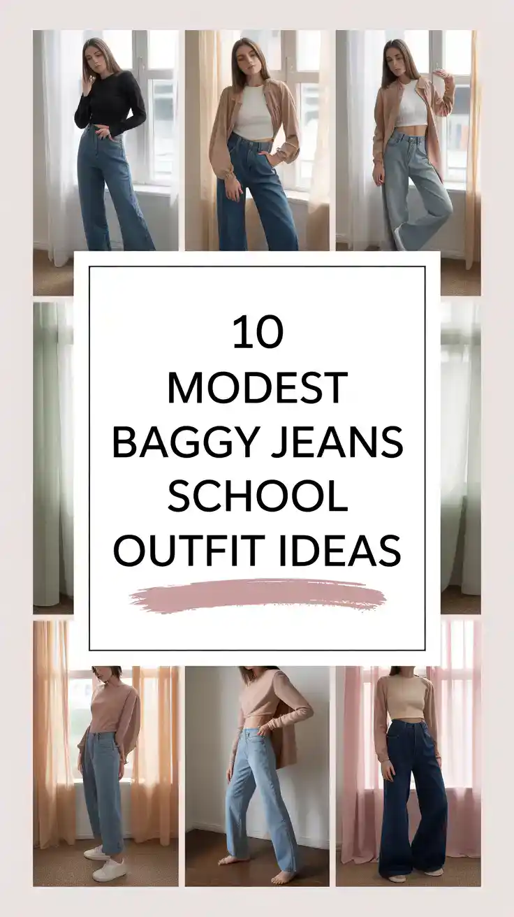 Baggy Jeans School Outfit