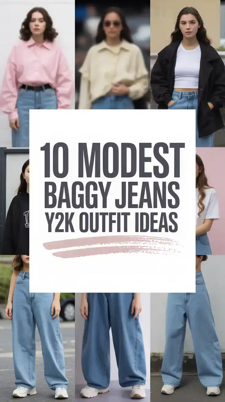 Baggy Jeans Y2K Outfit