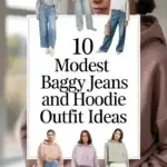 Baggy Jeans and Hoodie