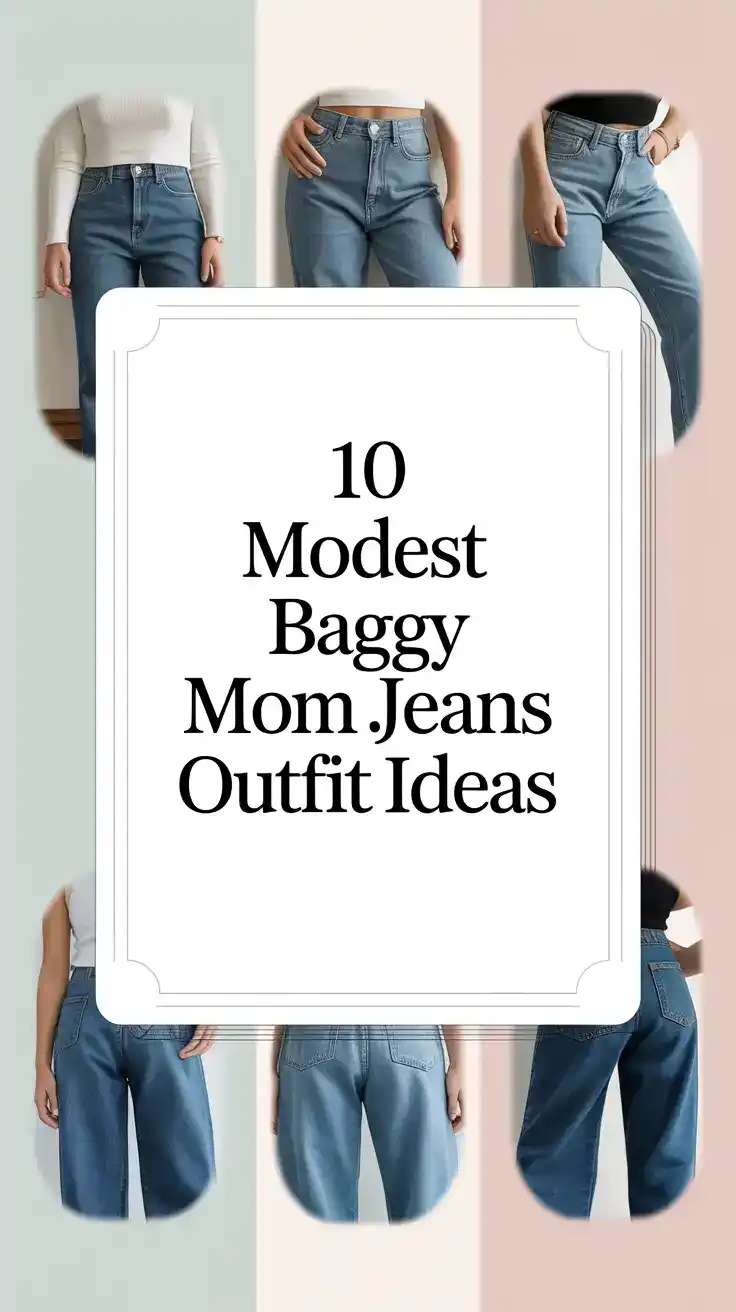 Baggy Mom Jeans Outfit