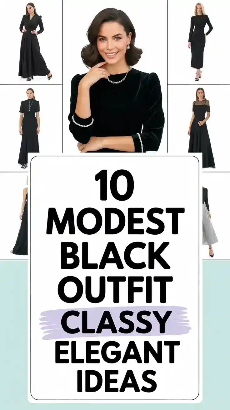 Black Dress Outfit Classy Elegant