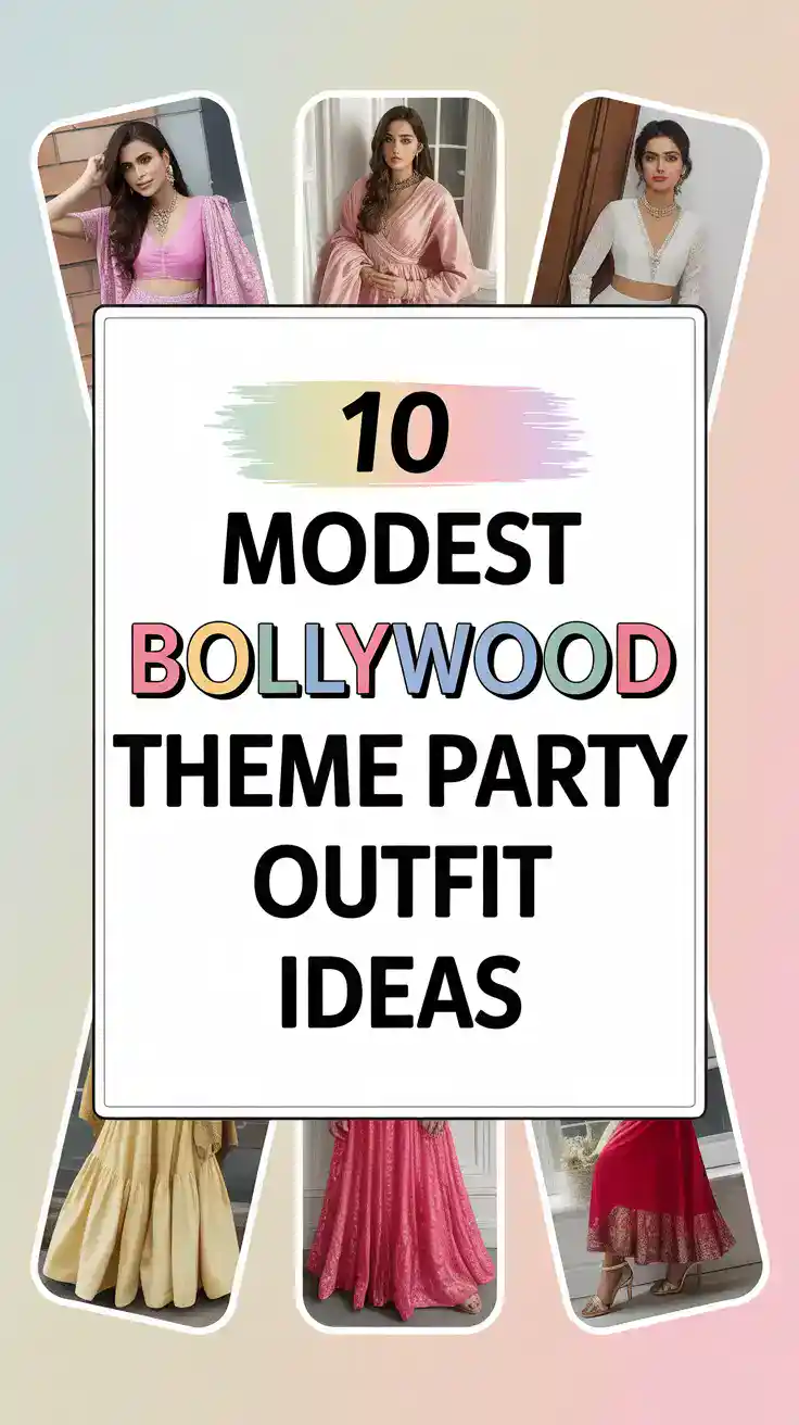Bollywood Theme Party Outfit