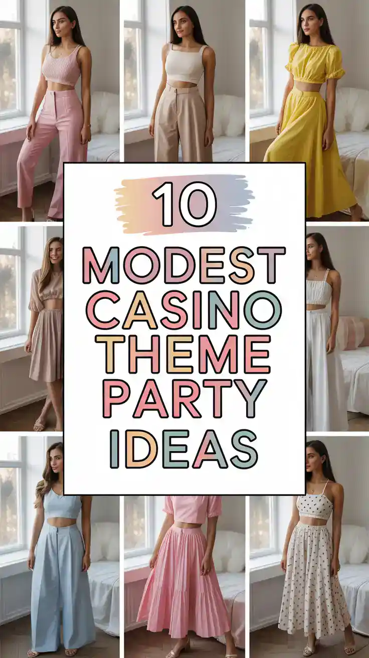 Casino Theme Party Outfit