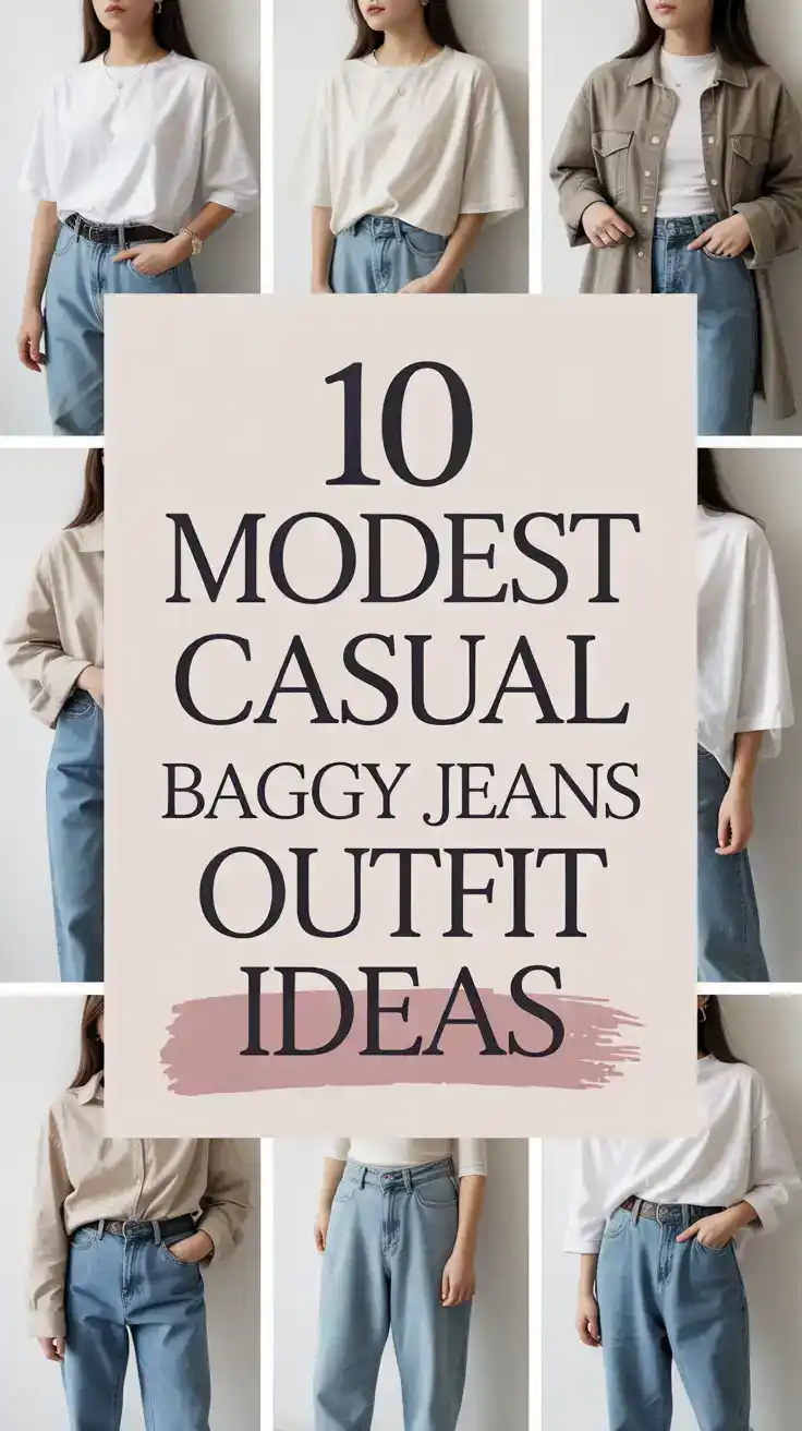 Casual Baggy Jeans Outfit