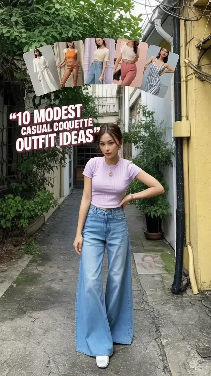 Casual Coquette Outfit