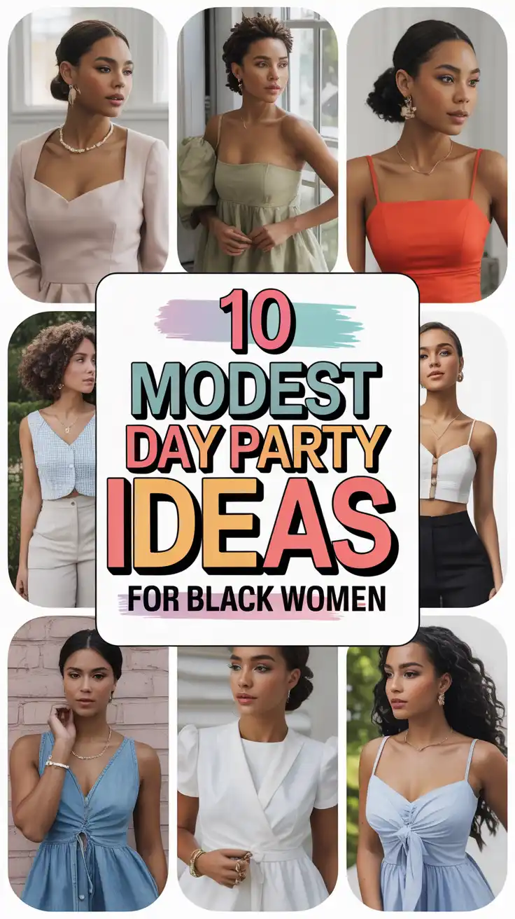 Day Party Outfit Ideas For Black Women