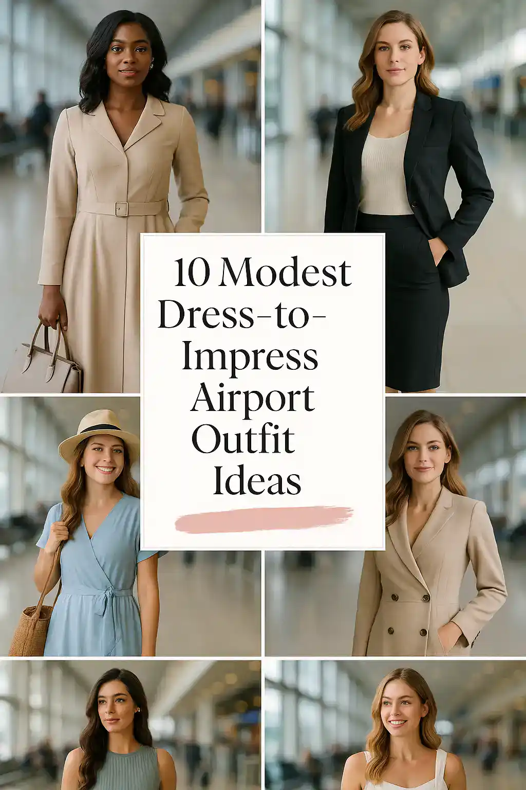 Dress-to-Impress Airport Outfit