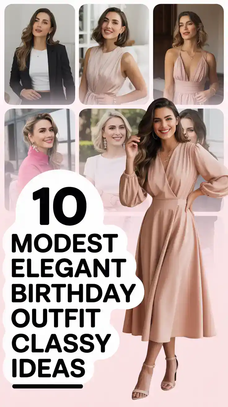 Elegant Birthday Outfit Classy
