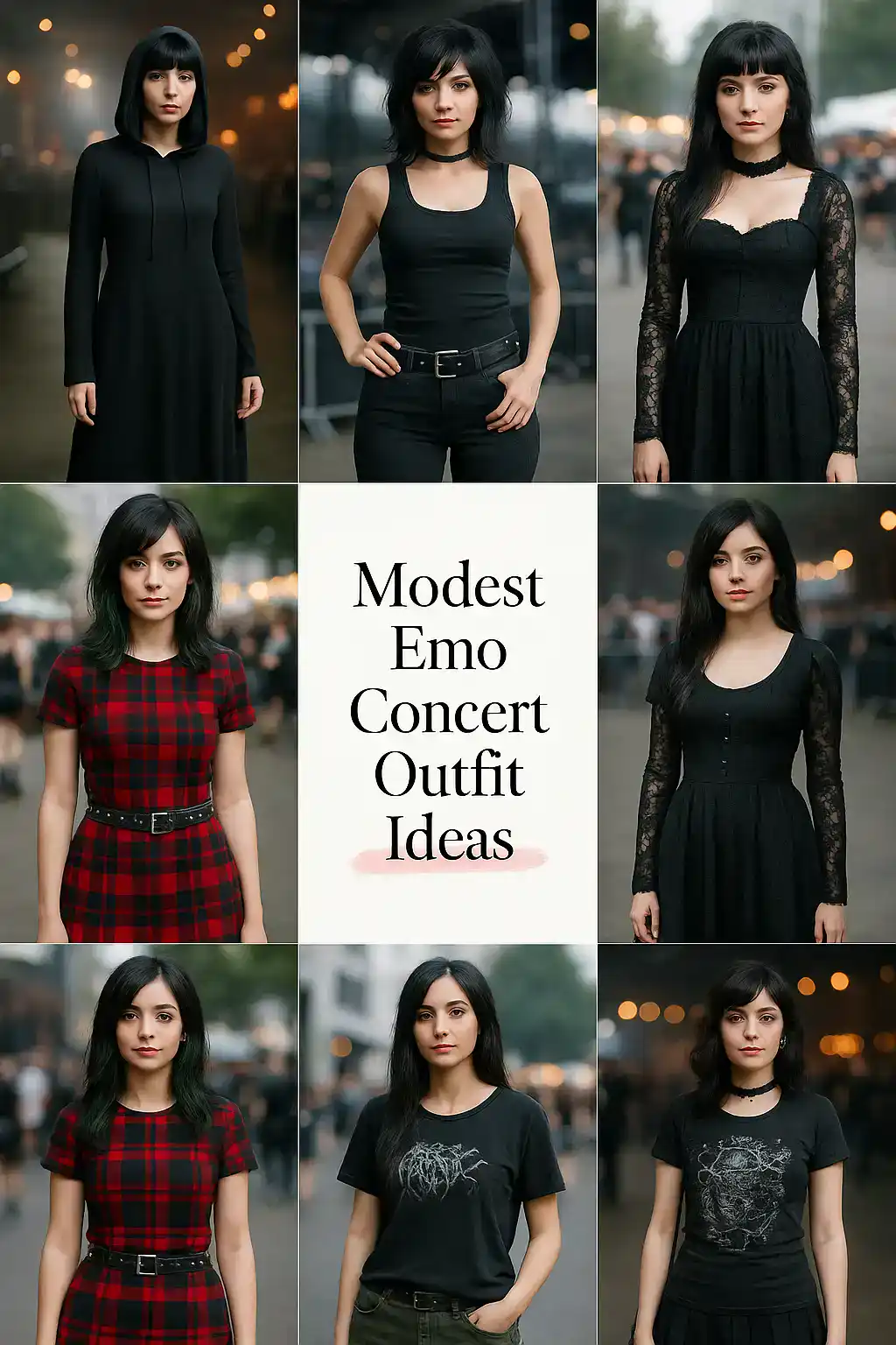 Emo Concert Outfit