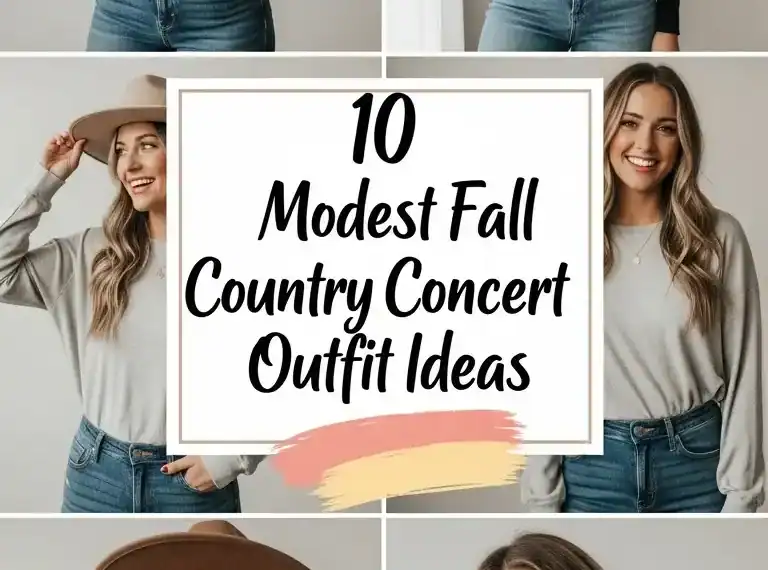10 Modest Fall Country Concert Outfit Ideas