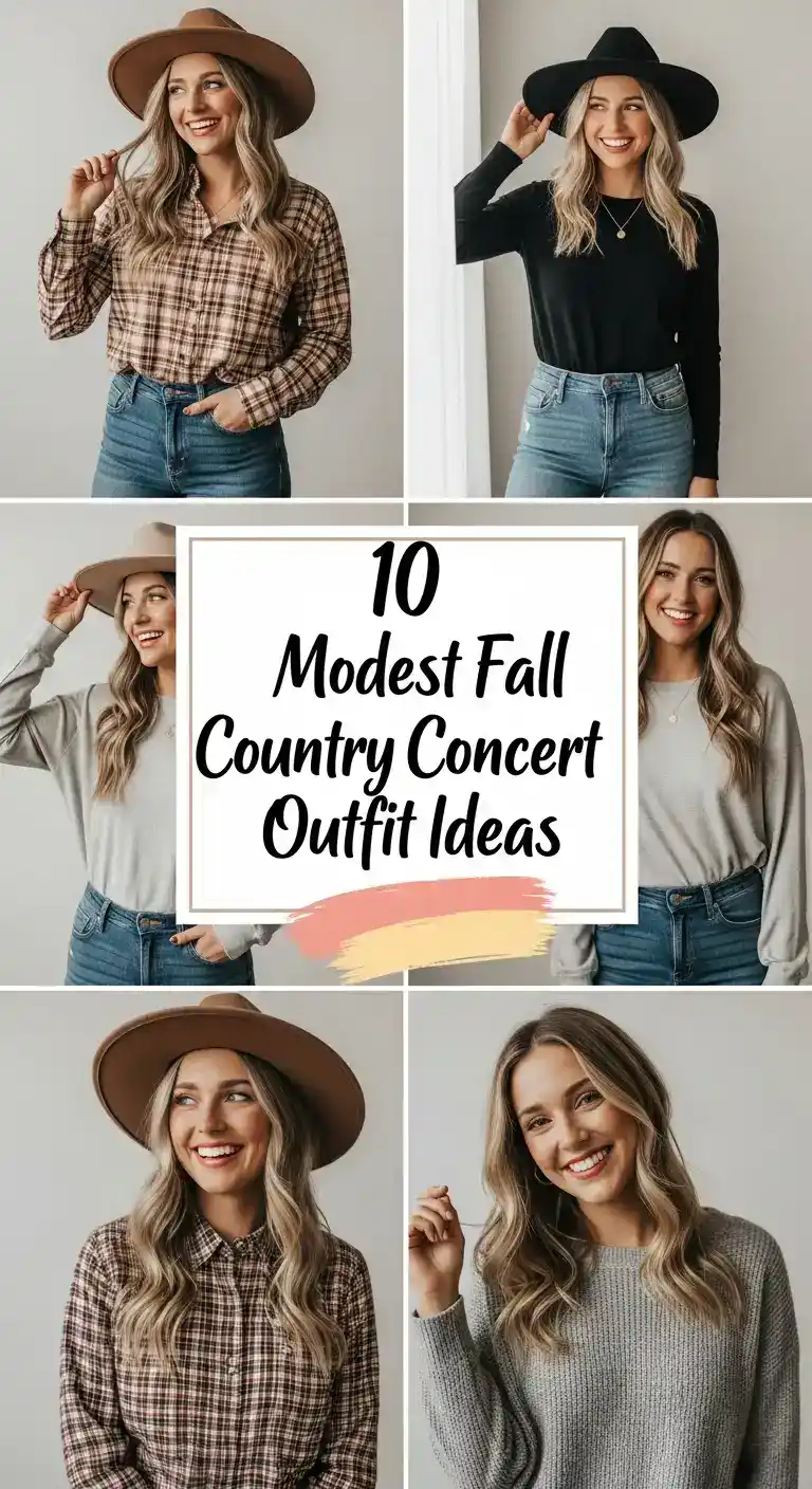 Fall Country Concert Outfit Ideas