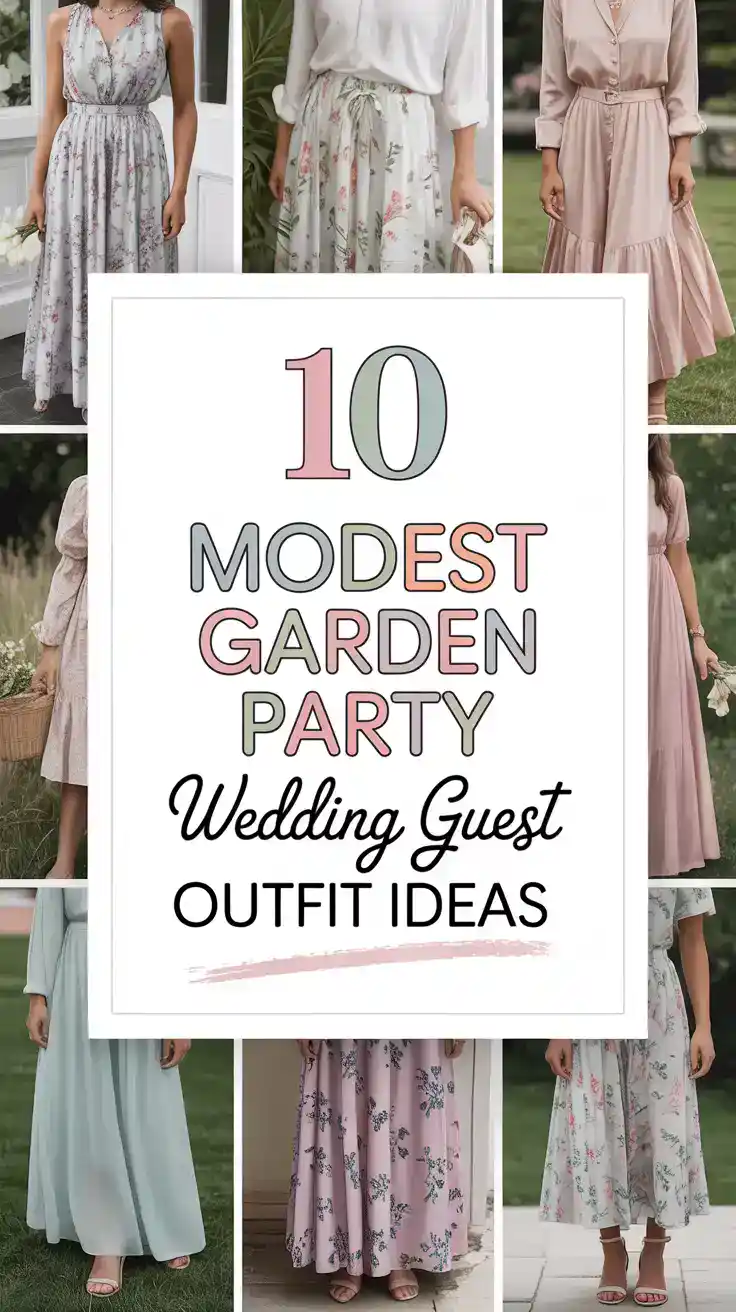 Garden Party Wedding Guest Outfit