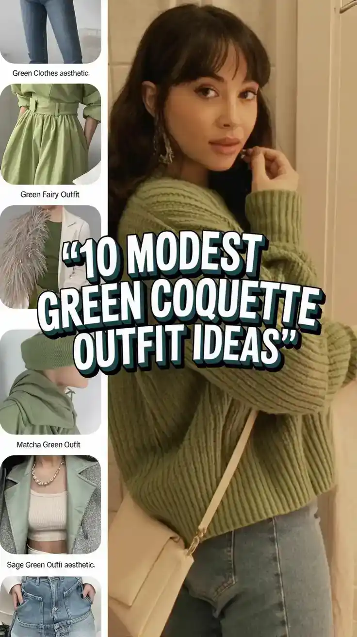 Green Coquette Outfit