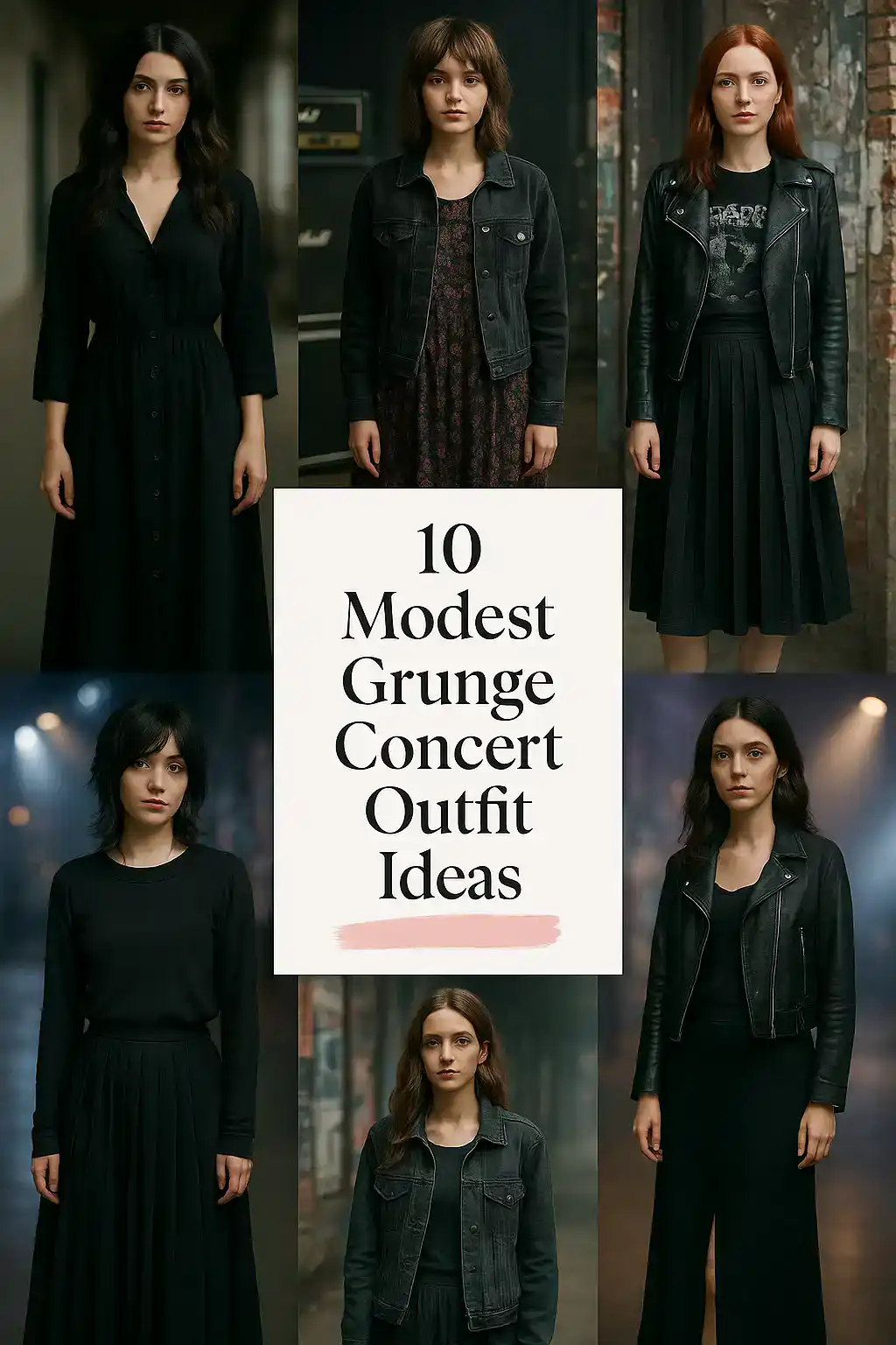 Grunge Concert Outfit
