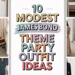 James Bond Theme Party Outfit