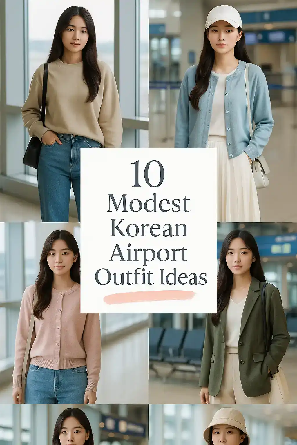 Korean Airport Outfit