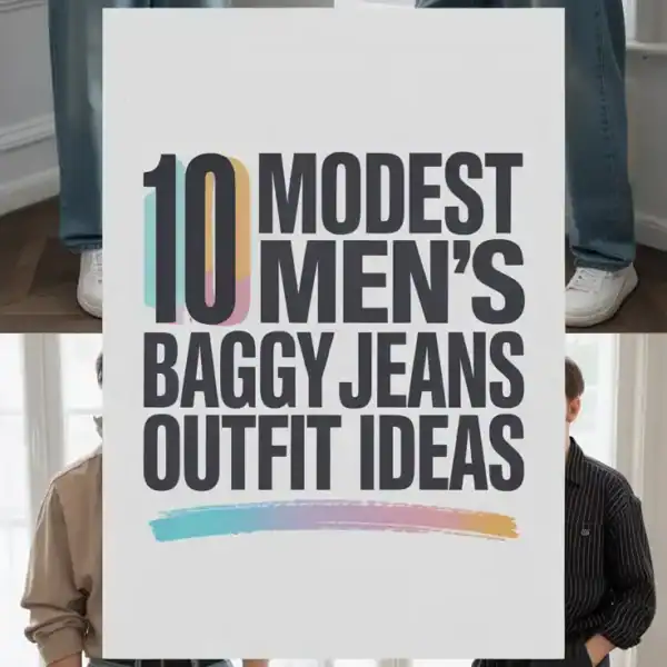 10 Modest Men’s Baggy Jeans Outfit Ideas