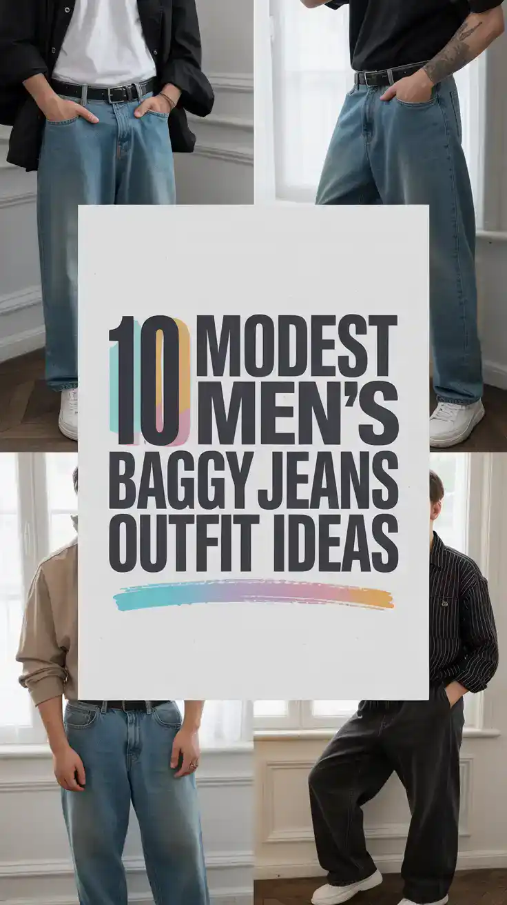 Men’s Baggy Jeans Outfit