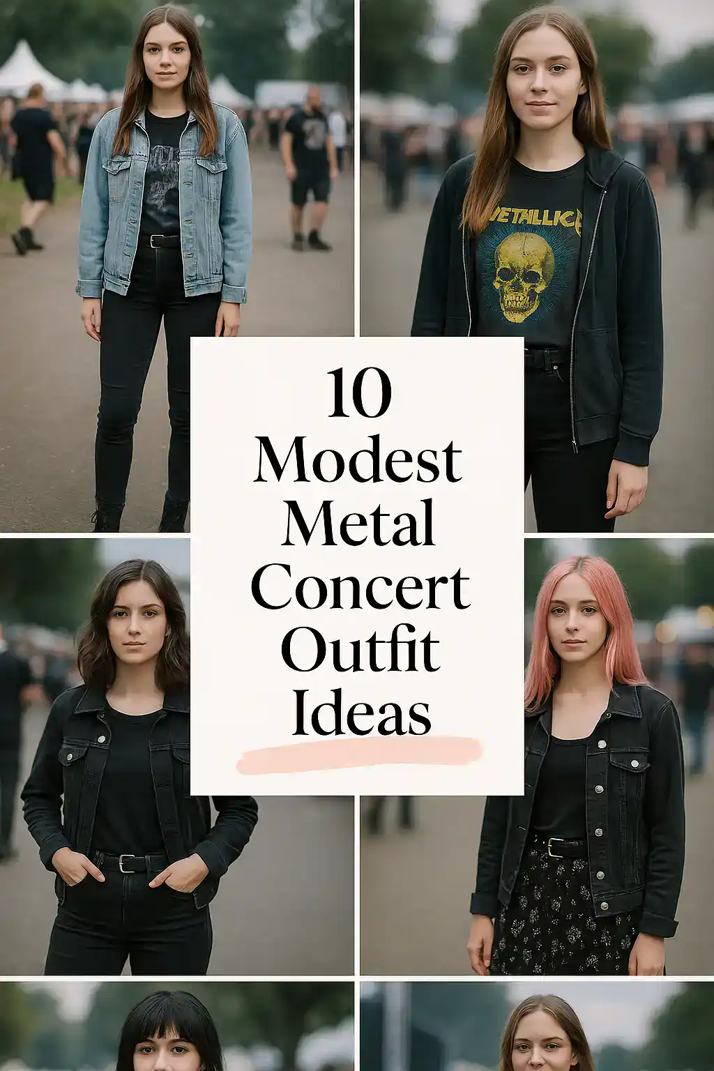 Metal Concert Outfit