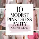 Pink Dress Party Outfit