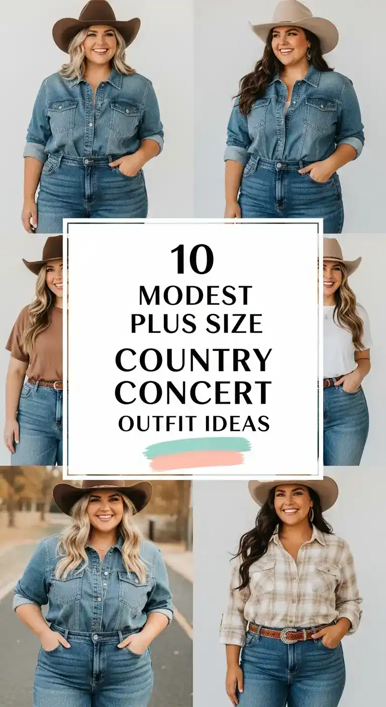 Plus Size Country Concert Outfit