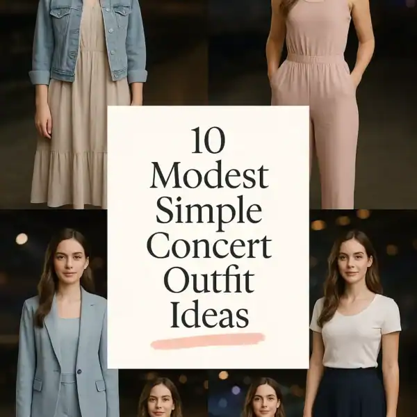 10 Modest Simple Concert Outfit Ideas