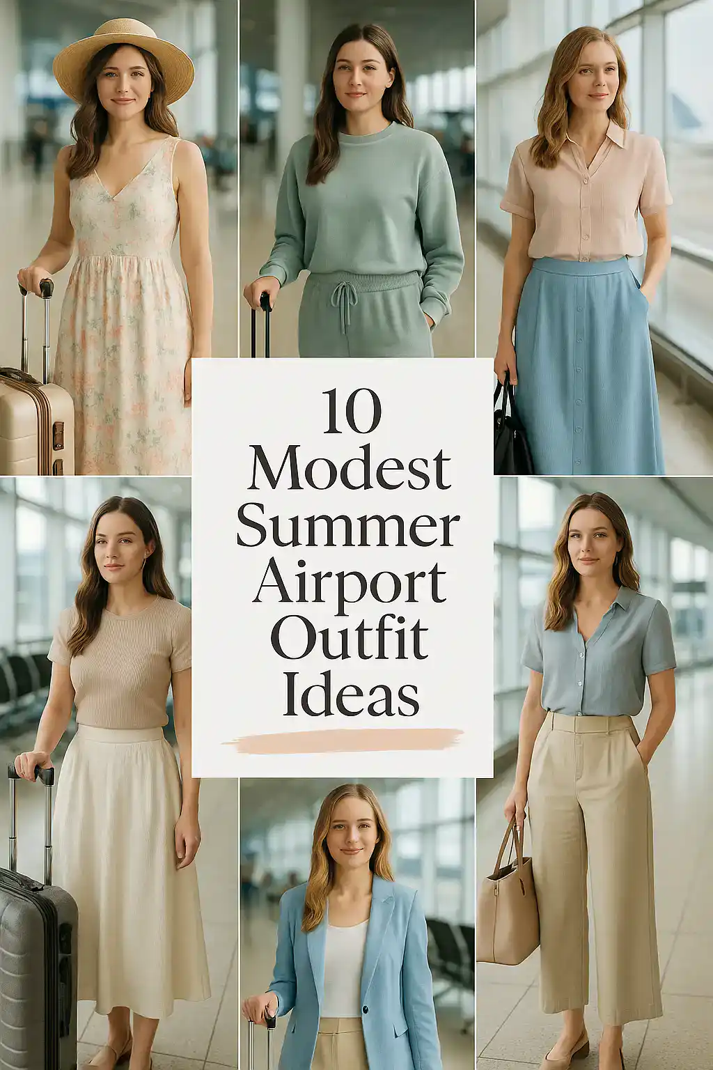 Summer Airport Outfit