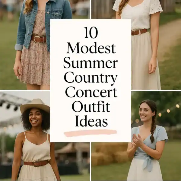 10 Modest Summer Country Concert Outfit Ideas