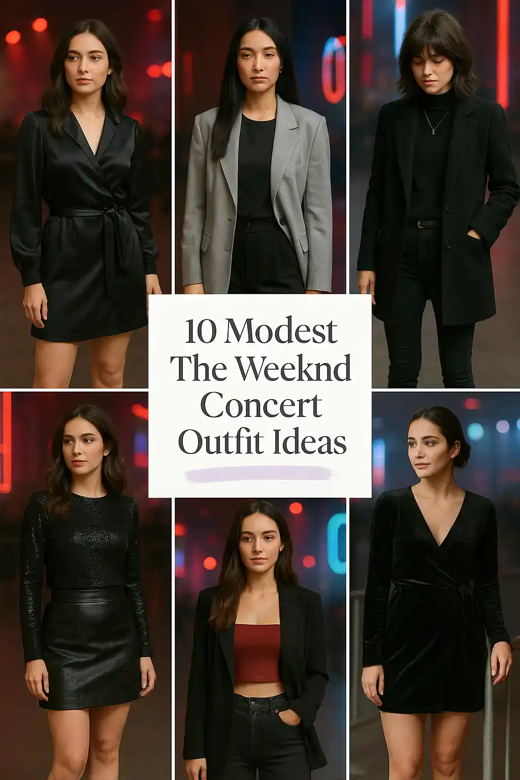 The Weeknd Concert Outfit