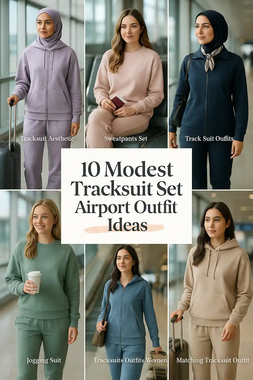 Tracksuit Set Airport Outfit