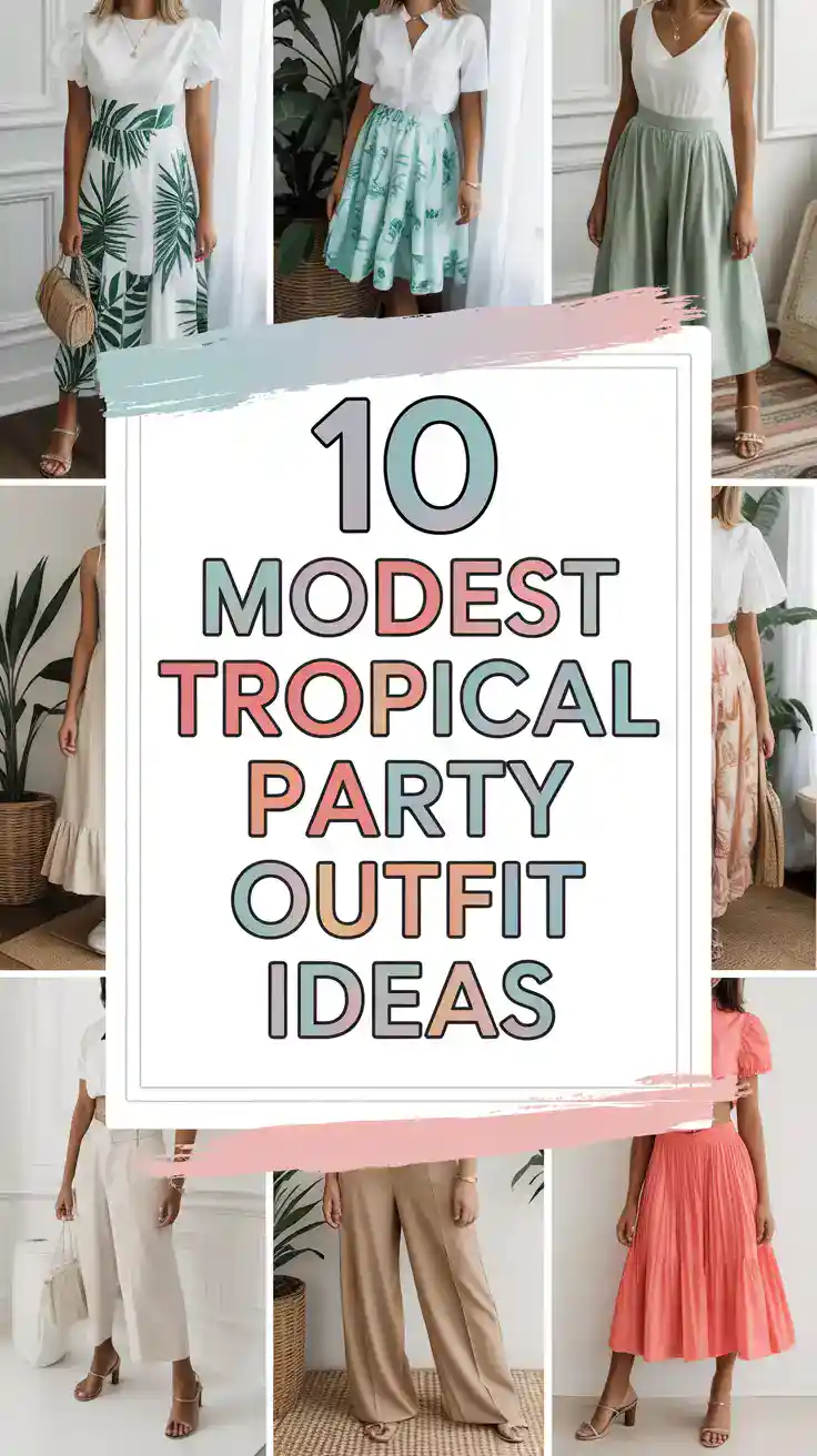 Tropical Party Outfit