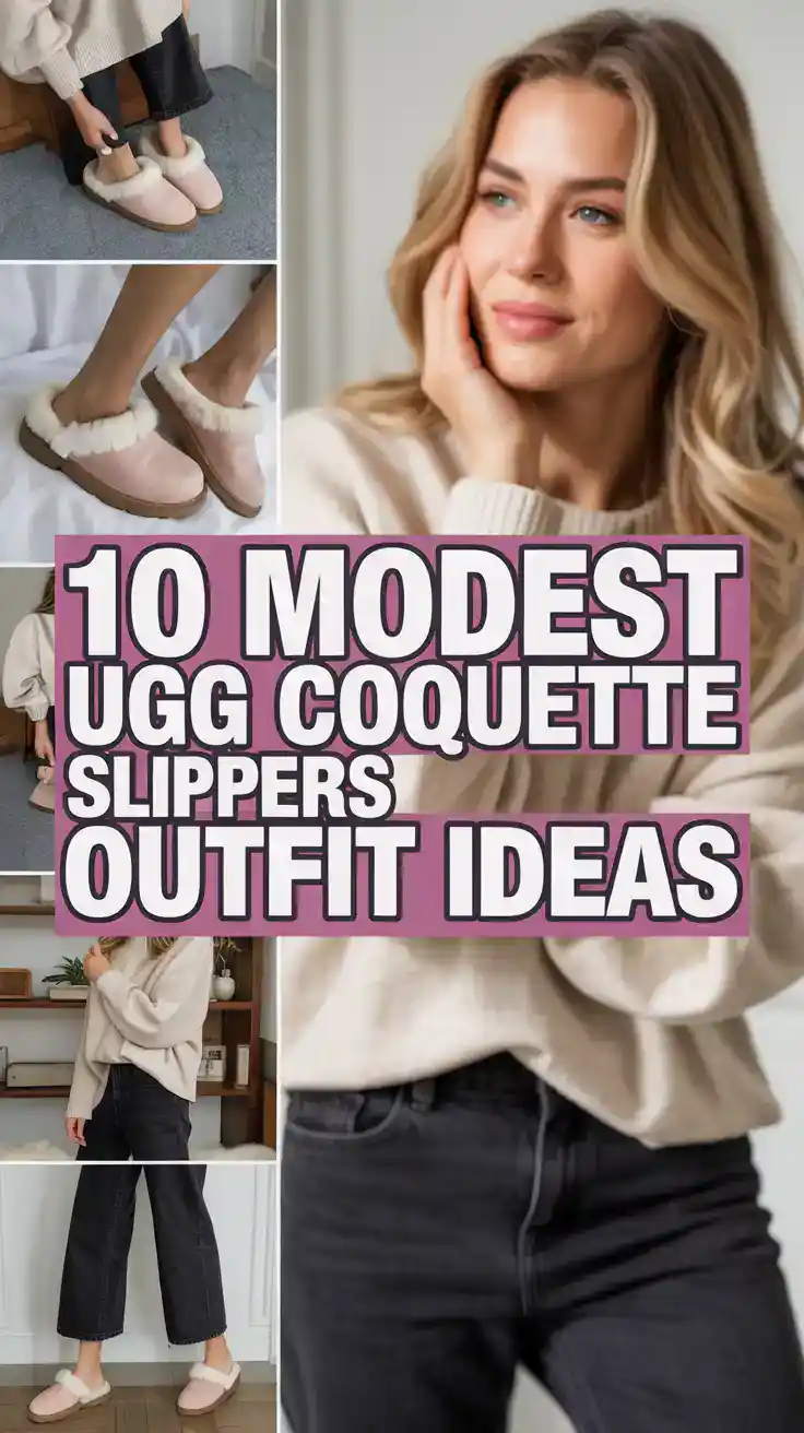 UGG Coquette Slippers Outfit